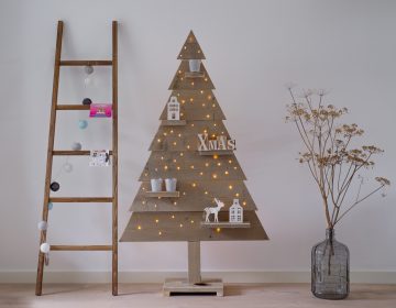 kerstboom steigerhout