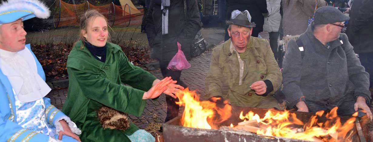 kerstmarkt in Dickens stijl