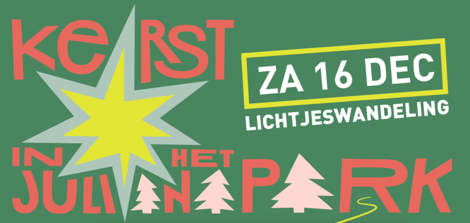 Kerst in het Julianapark