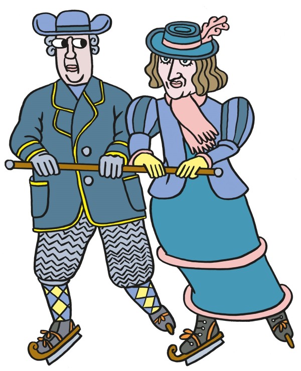 Elfstedentocht Illustrator Jeroen de Leijer