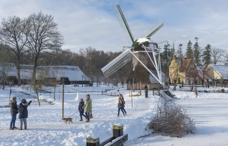Winter in het Nederlands Openluchtmuseum