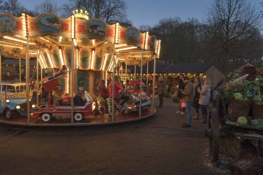 Winterkermis in het Openluchtmuseum