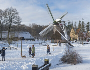 Winter in het Nederlands Openluchtmuseum